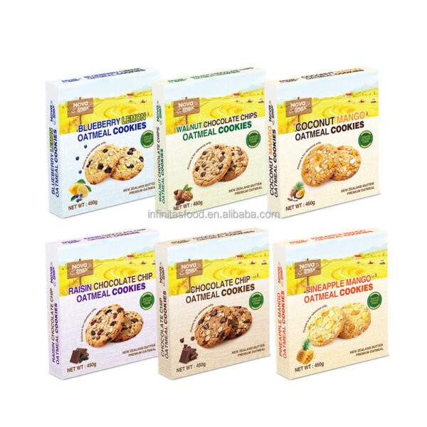 Chunky Chocolate Chip Oatmeal Cookies 450g