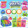 Popping Candy Brain Lollipops