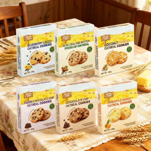 Chunky Chocolate Chip Oatmeal Cookies 450g
