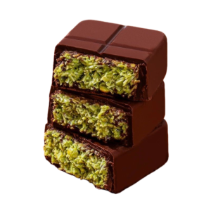 Dubai-Style Pistachio Filled Chocolates