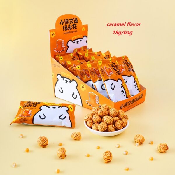 Caramel Glazed Popcorn