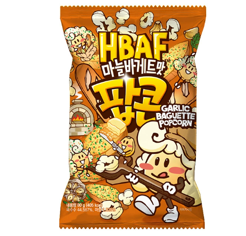 Korean Honey Butter Popcorn Crisps (12 Packs)