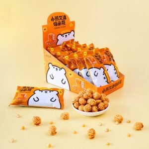 Caramel Glazed Popcorn