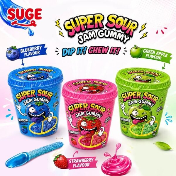 H90743ac58c7944568e77ff5e80eb0303f.jpg Super Sour Dip Candy & Jam Cup Set