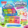Popping Candy Brain Lollipops