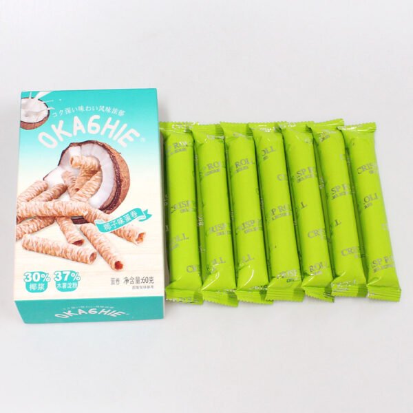 Coconut Egg Cracker Sticks