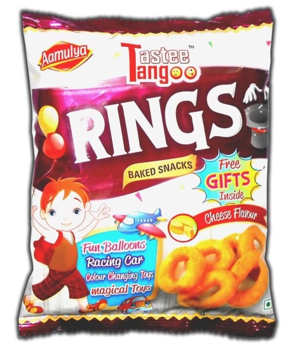Spicy Corn Ring Puffs