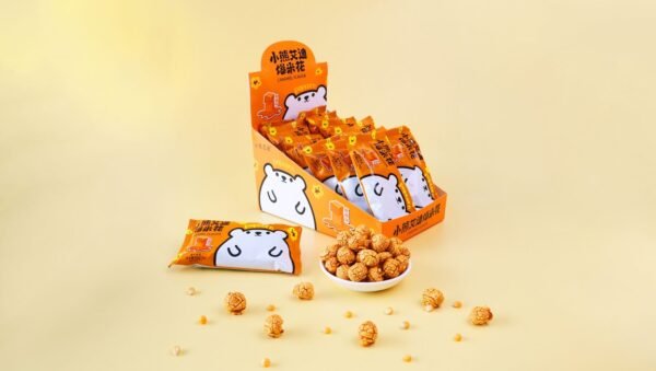 Caramel Glazed Popcorn
