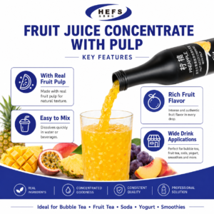 Lemon Juice Concentrate with Pulp 1L