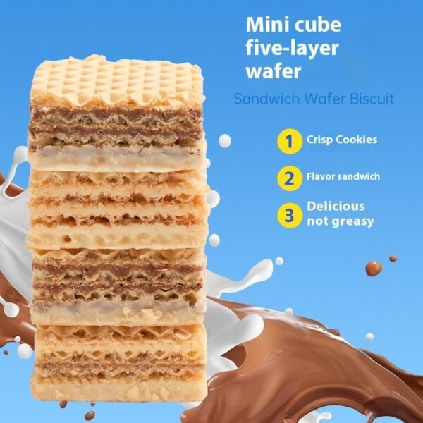 Assorted Creamy Wafer Sandwich Cookies 105g