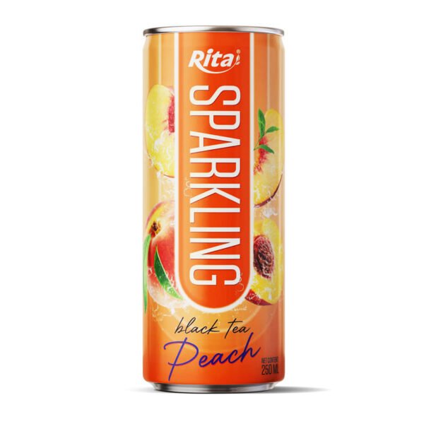 Prebiotic Jasmine Peach Soda 250ml