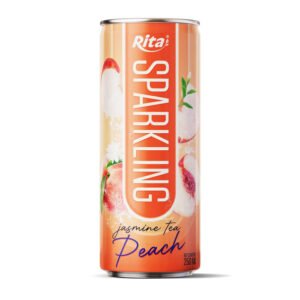 Prebiotic Jasmine Peach Soda 250ml